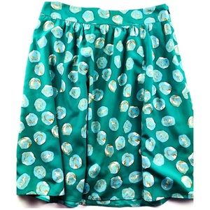 The limited Skirt A-line Circle Skirt Polka Dots